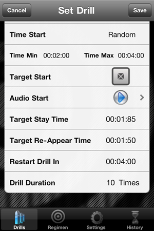 iDFT - Dry Fire Trainer for the iPhone